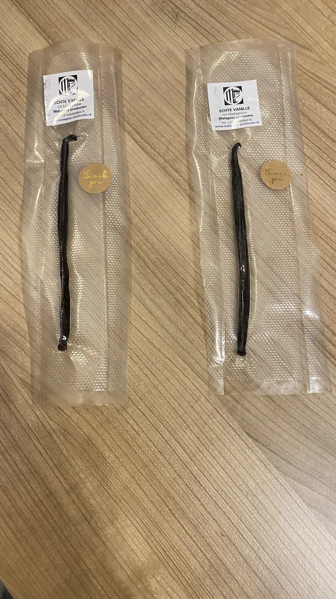 Soft Vanilla Pod 16–20 cm, per pod