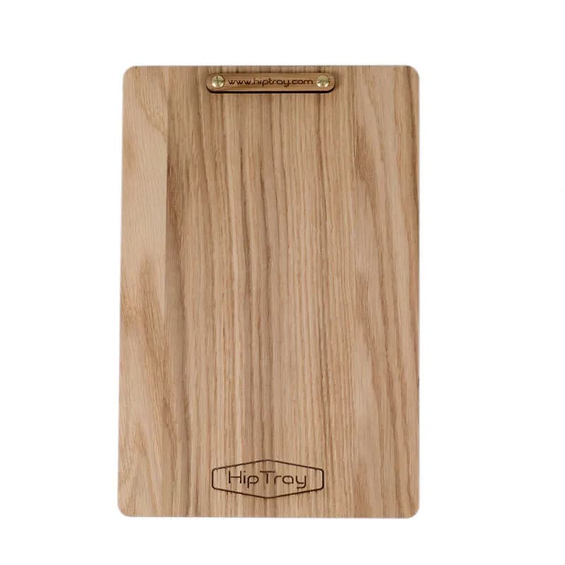 Menu holder with text strip – A4
