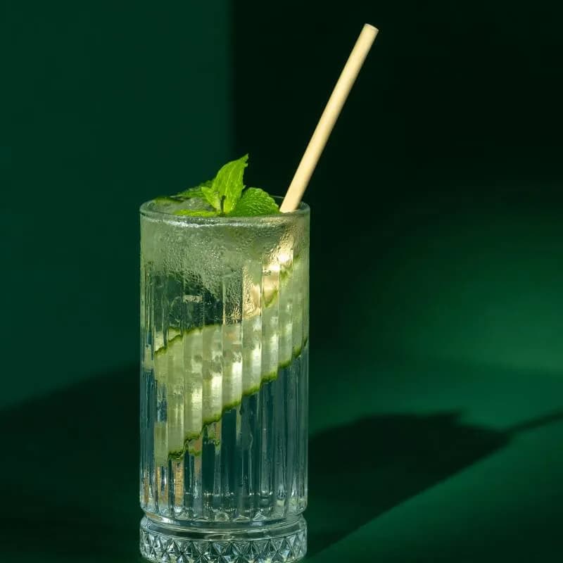 Reedest longdrinkrietje van riet, 20 cm – Giantcase, 12.000 rietjes