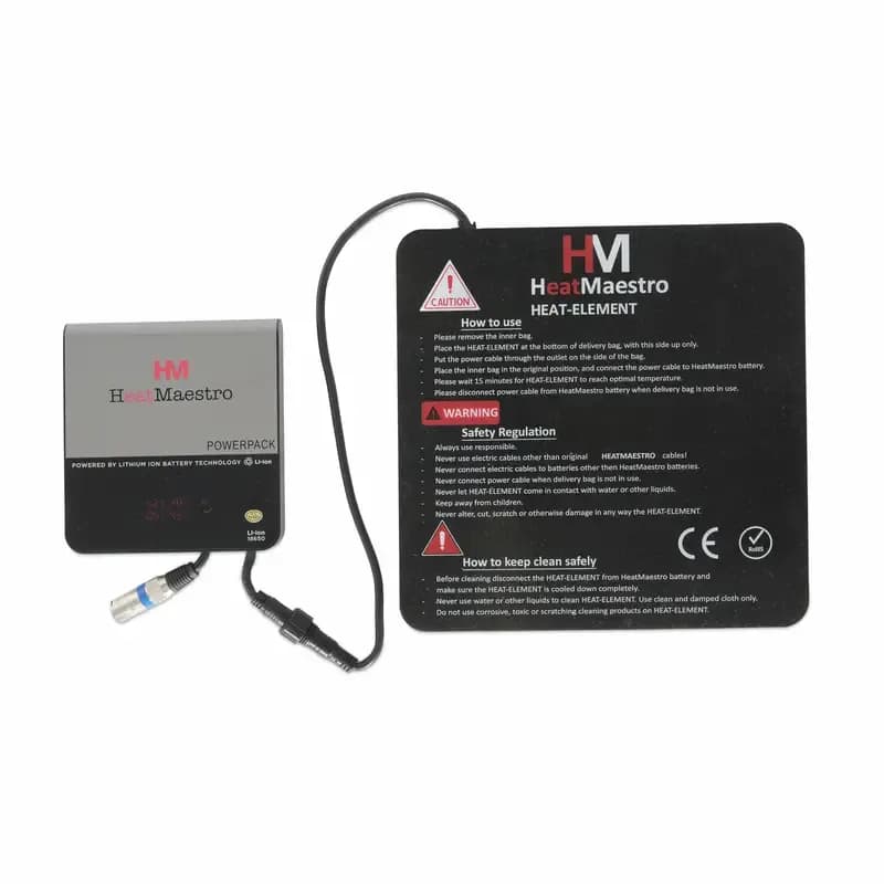 Heatmaestro PowerPack Verwarmde Bezorgtas – Complete Set (incl. Heatpad & Snella — 5