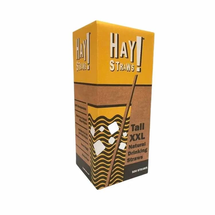 Pailles Haystraws Tall XXL en blé (500 pcs)