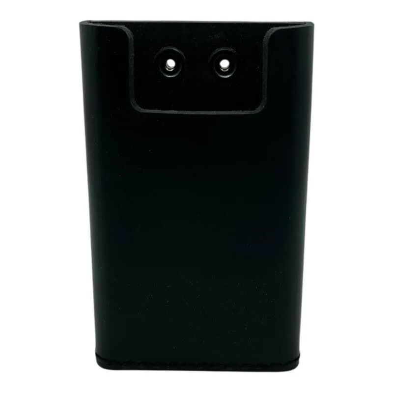 Leather payment terminal holder for HipTray – black