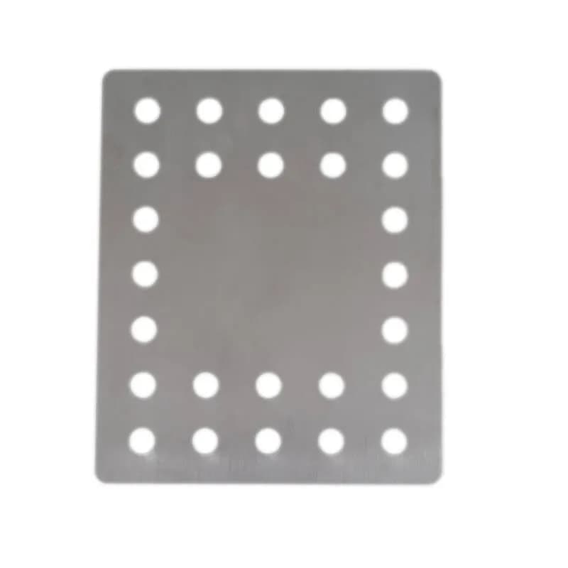Plaque inox pour croquettes GN 1/2V