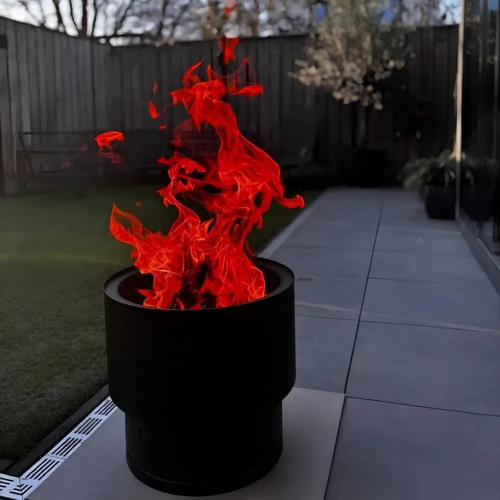 Embra - vasque à feu sans fumée - noir