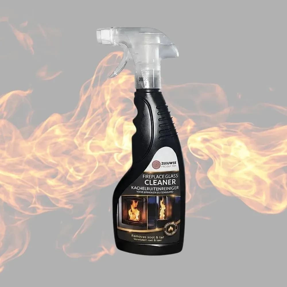 Stove glass cleaner